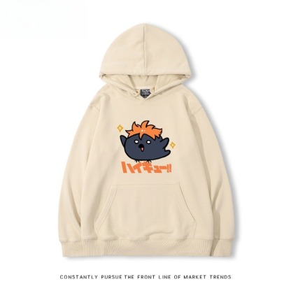 排球少年 聯名衛衣2026秋冬新款 親子情侶連帽衛衣