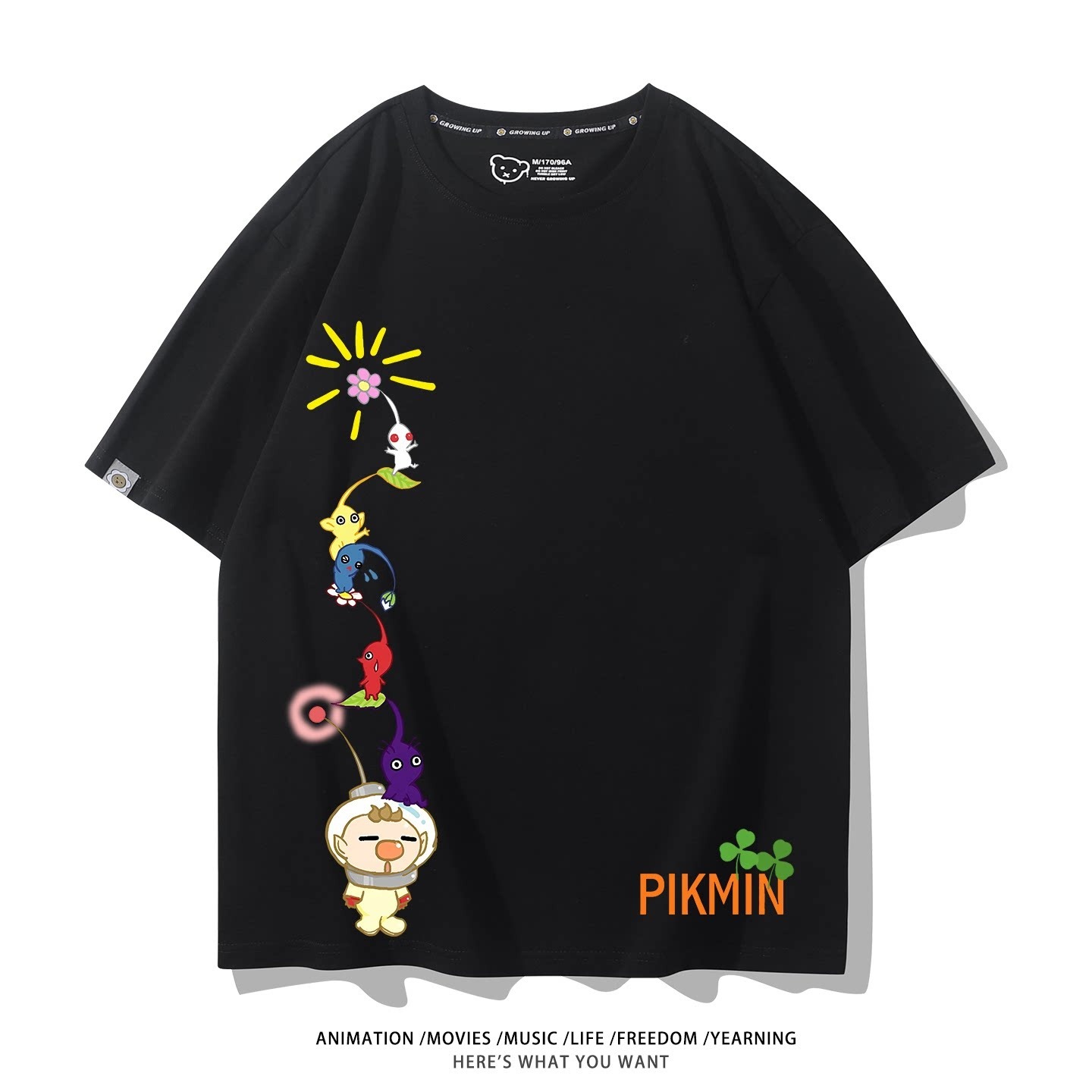 皮克敏PIKMIN4 印花短袖T恤