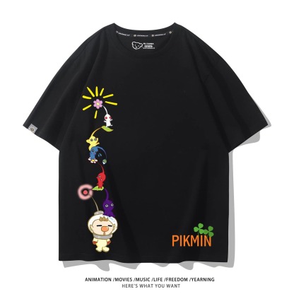 皮克敏PIKMIN4 印花短袖T恤