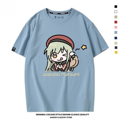 BanG Dream! Ave Mujica 印花短袖T恤