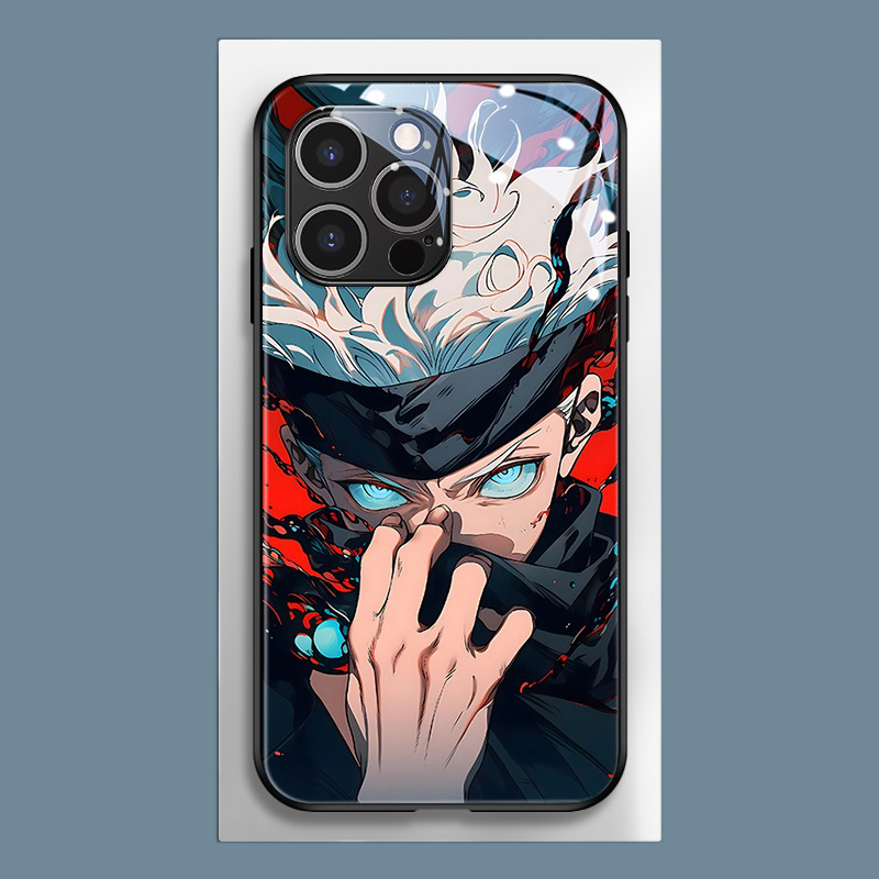 五條悟新款高清全包防摔玻璃殼