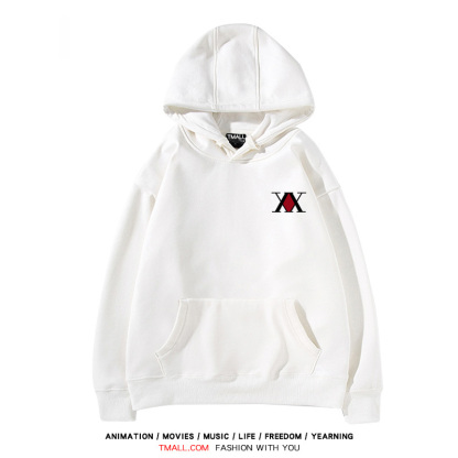 全職獵人 聯名衛衣2024秋冬新款親子情侶裝薄絨款連帽衛衣