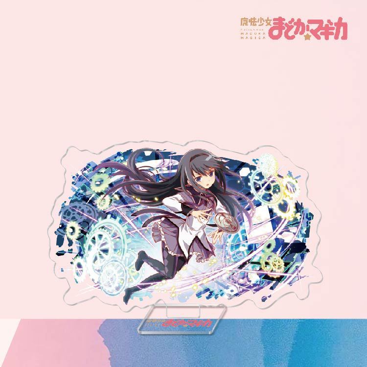 魔法少女小圓鹿目圓曉美焰美樹沙耶香巴麻美亞力克鑰匙扣立牌掛飾【單買三件起送】