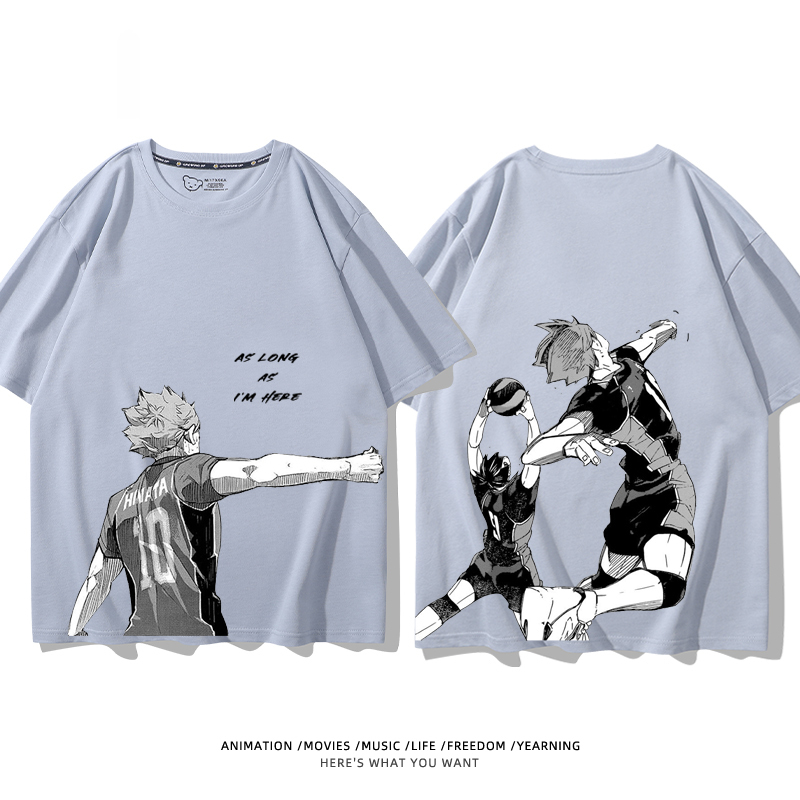 排球少年 2024親子情侶男女同款 純棉T恤