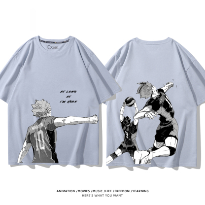 排球少年 2024親子情侶男女同款 純棉T恤