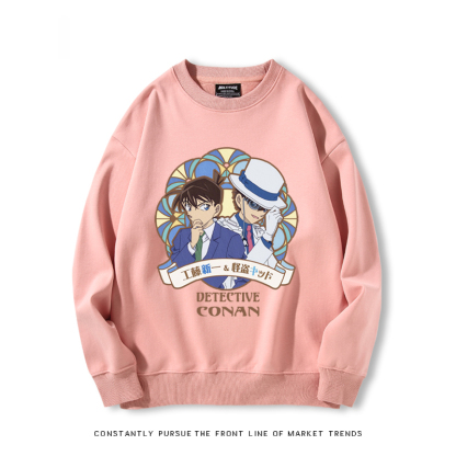 名偵探柯南 聯名2024親子情侶裝 圓領長袖