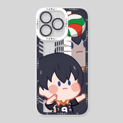 排球少年天使眼透明防摔軟殼