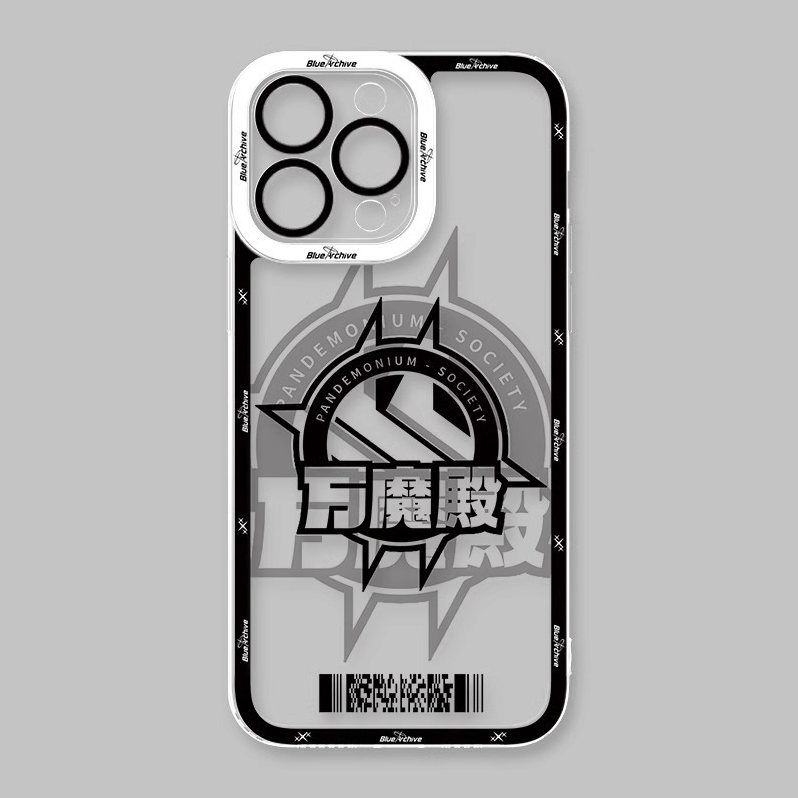 蘋果 系列蔚藍檔案天使眼透明防摔軟殼