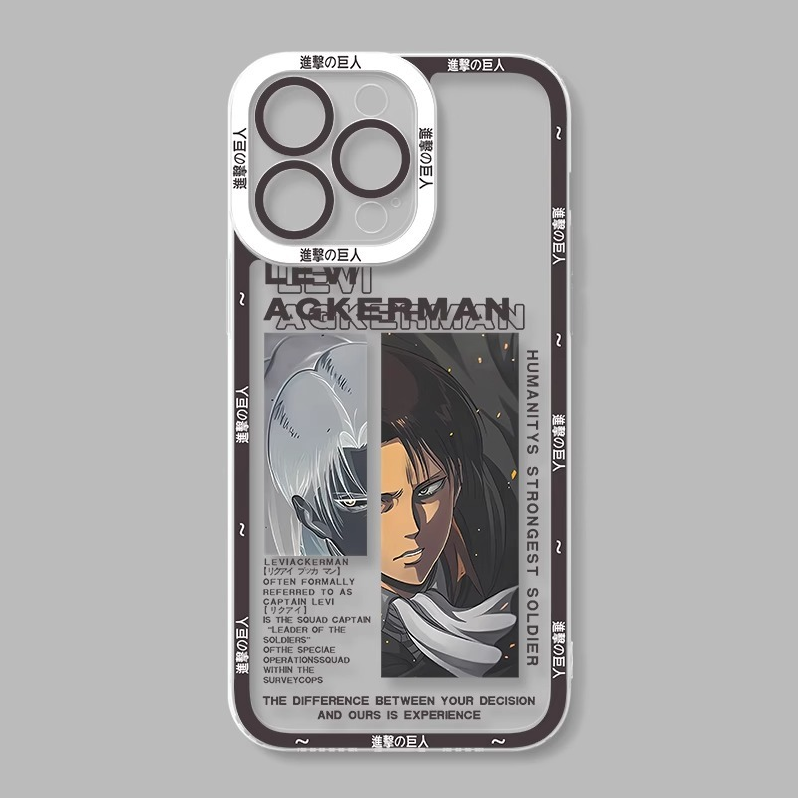 蘋果 系列進擊的巨人天使眼透明防摔軟殼