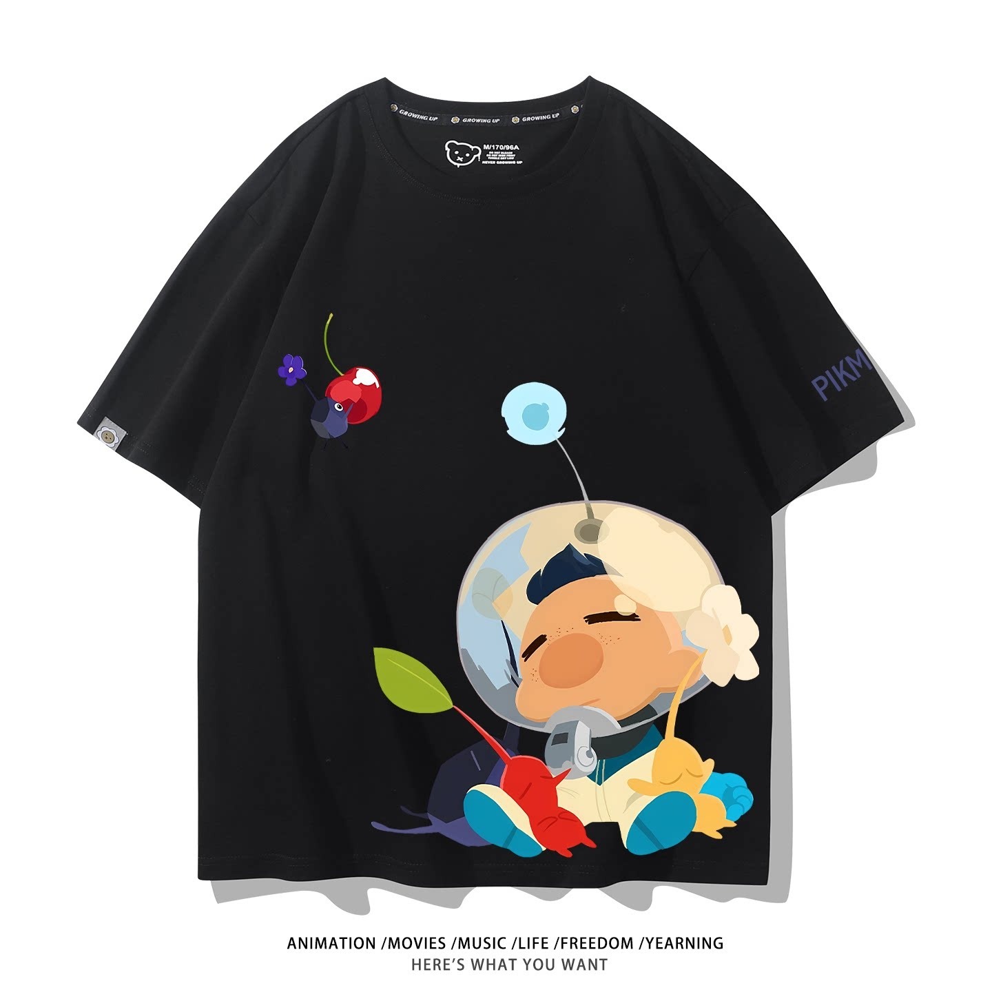 皮克敏PIKMIN4 印花短袖T恤
