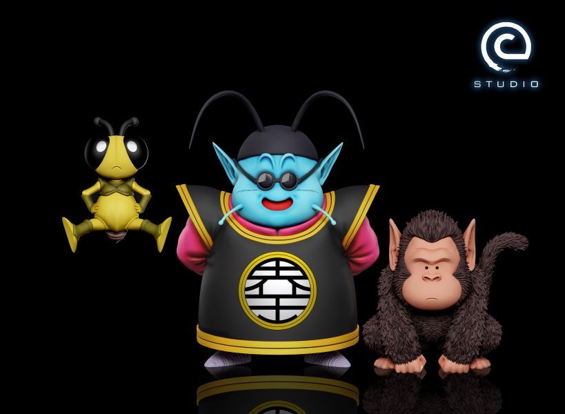 【預購】C-STUDIO 龍珠 地球入侵篇 巴布魯斯（猴子）&古雷格利（飛蟲）