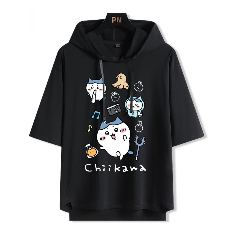 chiikawa 連帽短袖T恤