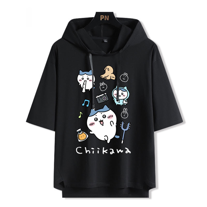 chiikawa 連帽短袖T恤