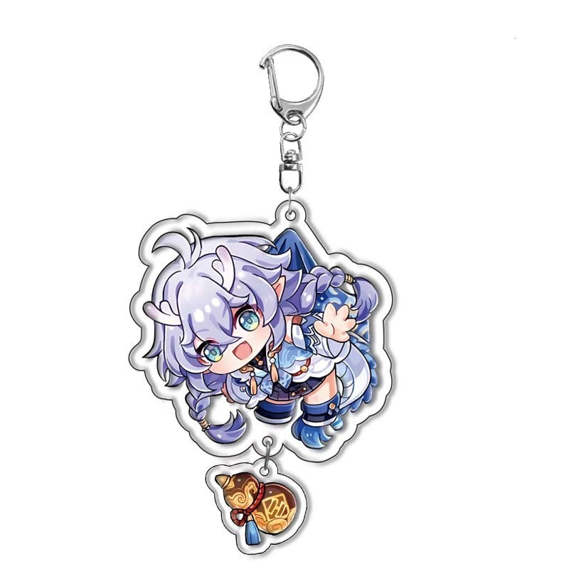 崩壞鐵道莉希雅亞克力鑰匙扣掛件遊戲周邊掛飾【單買三件起送】