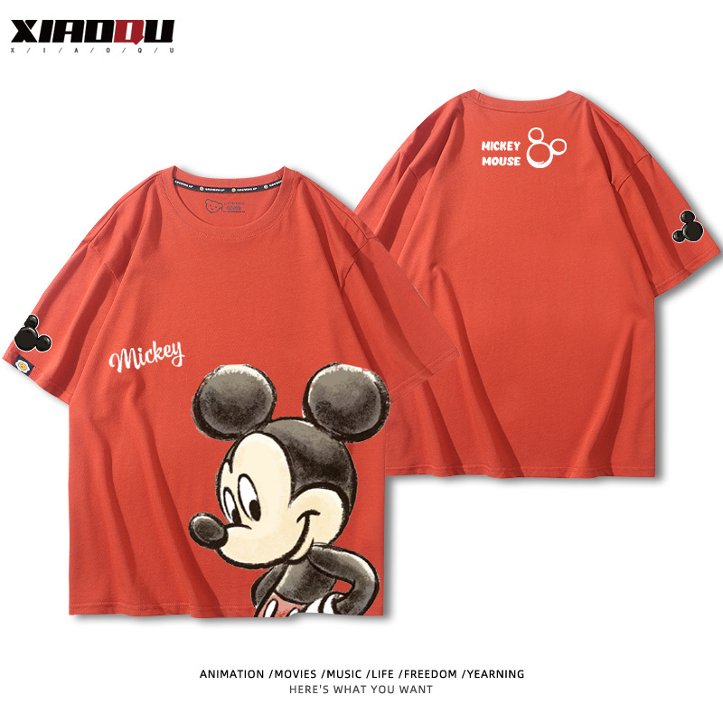 迪士尼米老鼠 2024親子情侶裝 圓領長袖