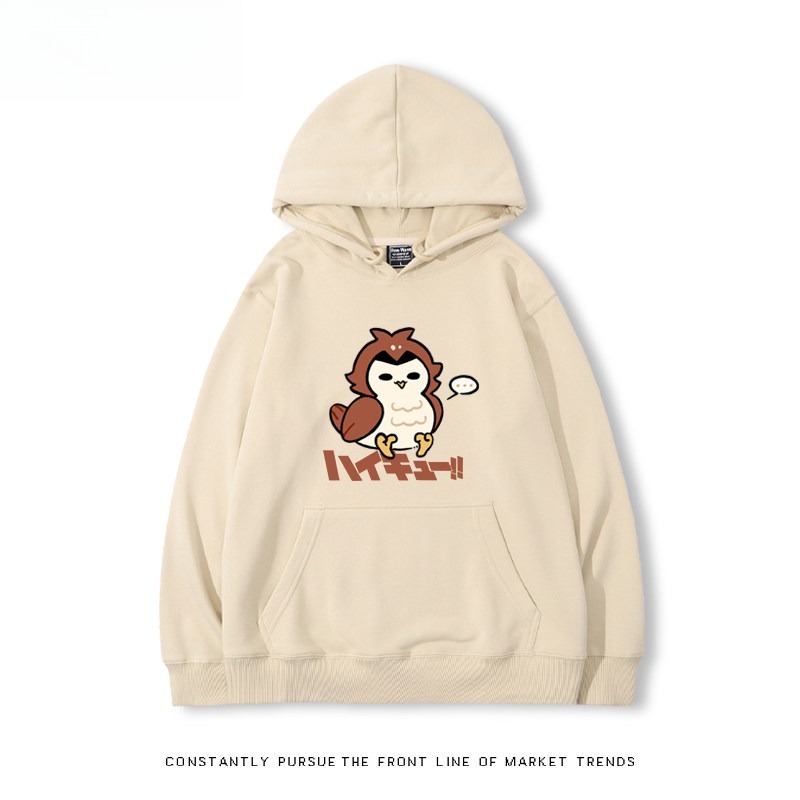 排球少年 聯名衛衣2026秋冬新款 親子情侶連帽衛衣