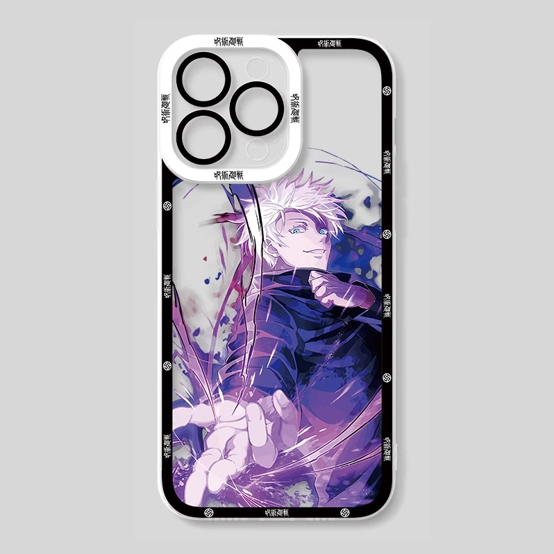 蘋果 系列咒術迴戰天使眼透明防摔軟殼