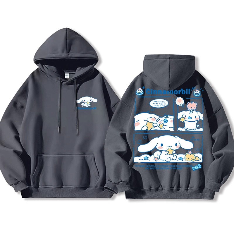 三麗鷗 聯名衛衣2025秋冬新款親子情侶裝連帽衛衣