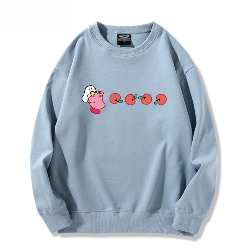 精靈寶可夢星之卡比 聯名親子情侶裝 圓領長袖