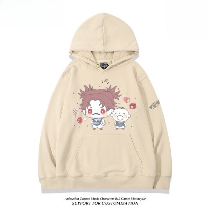 咒術迴戰 聯名衛衣2026秋冬新款親子情侶裝連帽衛衣