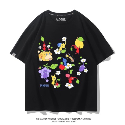 皮克敏PIKMIN4 印花短袖T恤