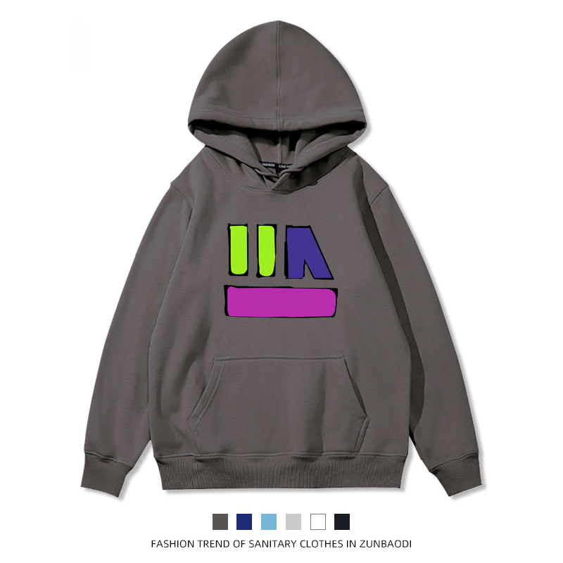 永遠是深夜有多好 聯名衛衣2024秋冬新款親子情侶裝薄絨款連帽衛衣