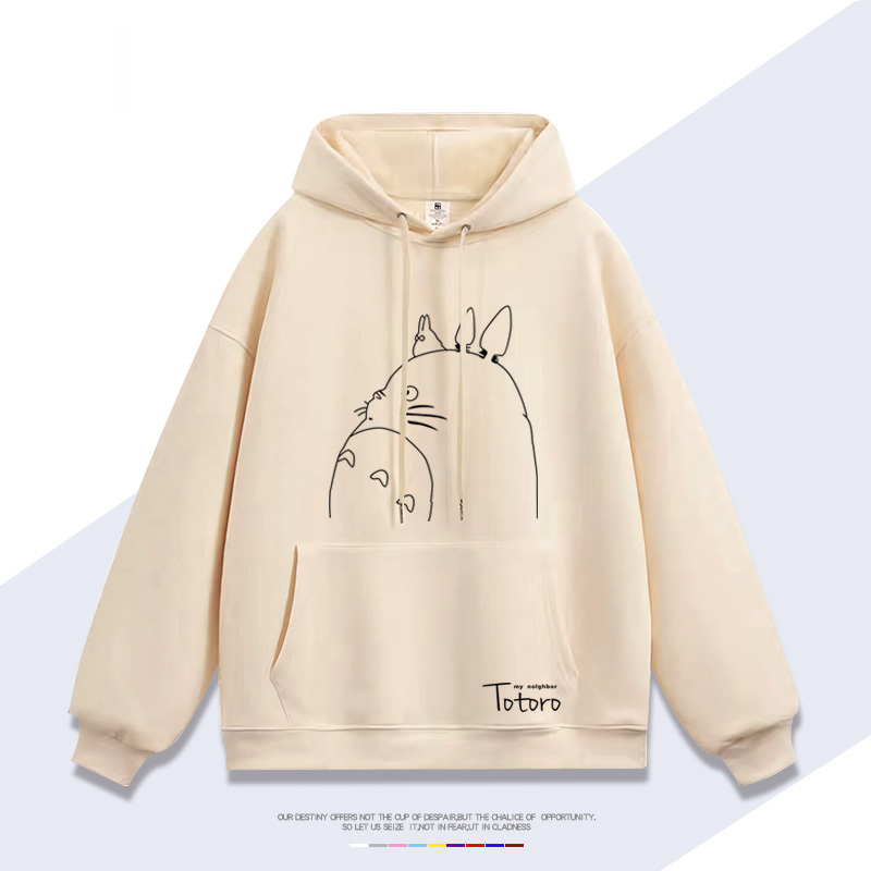 龍貓 聯名衛衣2025秋冬新款 親子情侶裝連帽衛衣