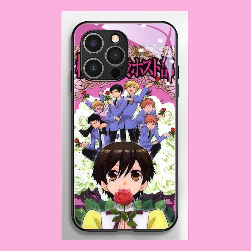 櫻蘭高校新款高清全包防摔玻璃殼