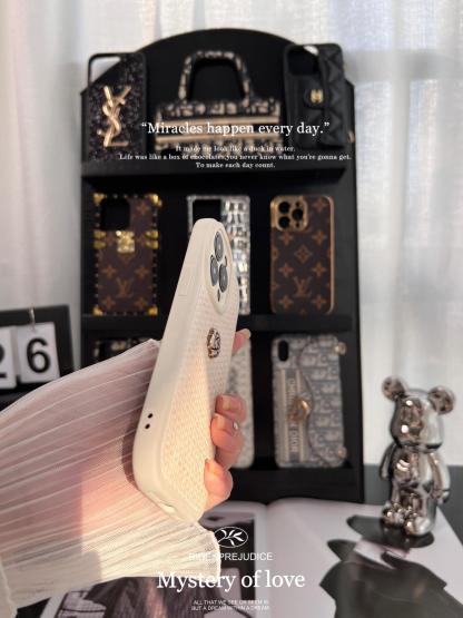 香奈兒山茶花全包手機殼