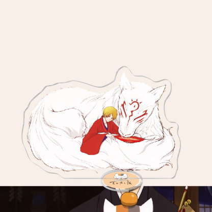 夏目友人帳夏目貴志貓咪老師/斑夏目玲子周邊擺件立牌鑰匙扣掛飾【單買三件起送】