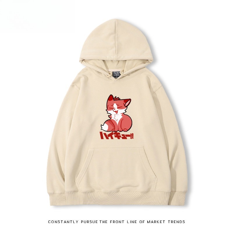 排球少年 聯名衛衣2026秋冬新款 親子情侶連帽衛衣