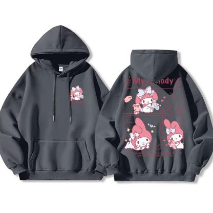 三麗鷗 聯名衛衣2025秋冬新款親子情侶裝連帽衛衣