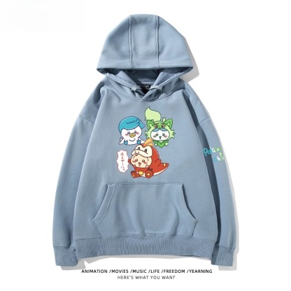 chiikawa X 寶可夢系列 聯名衛衣2025秋冬新款 親子情侶裝連帽衛衣