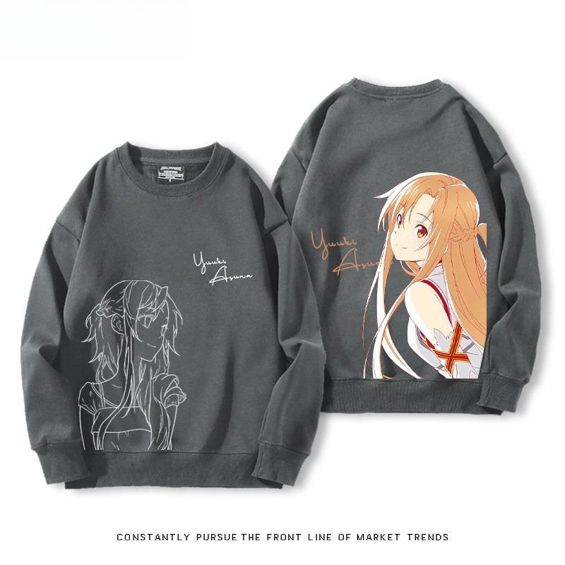 刀劍神域 聯名親子情侶裝 圓領長袖