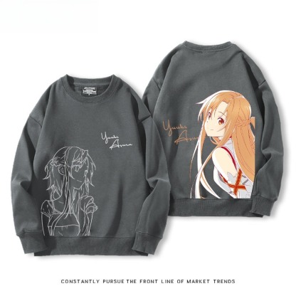 刀劍神域 聯名親子情侶裝 圓領長袖