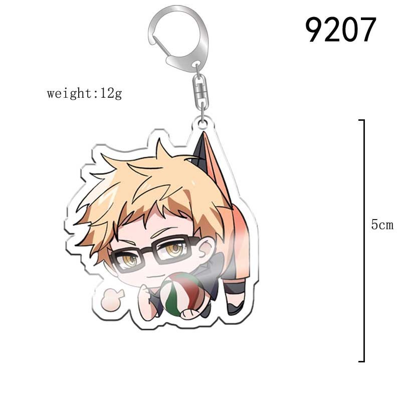 排球少年周邊亞力克鑰匙扣影山飛雄日向翔陽孤爪研磨西谷夕及川徹 掛飾【單買三件起送】