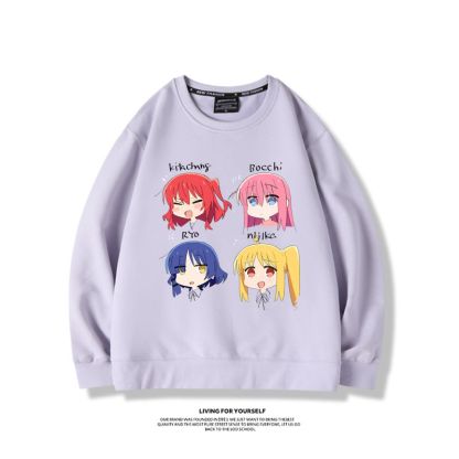 孤獨搖滾2023親子情侶裝 圓領長袖