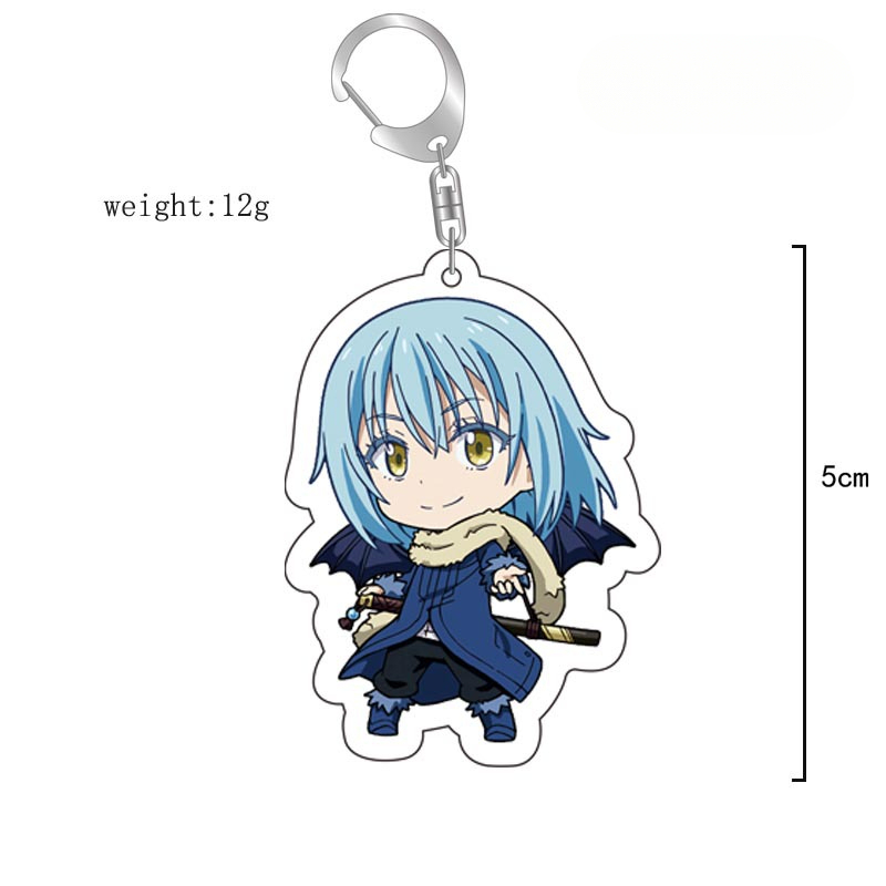 關於我轉生成爲史萊姆那件事萌王利姆露朱菜紫苑靜米莉姆鑰匙扣掛飾【單買三件起送】