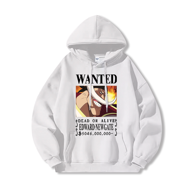 航海王 聯名衛衣2024秋冬新款親子情侶裝薄絨款連帽衛衣