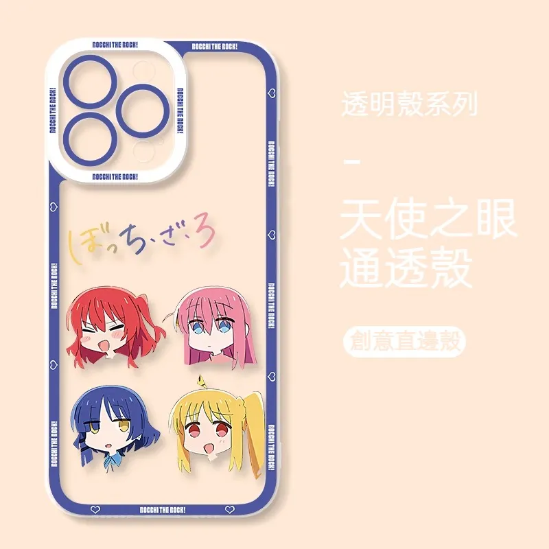 [Copy]蘋果 系列孤獨搖滾天使眼透明防摔軟殼