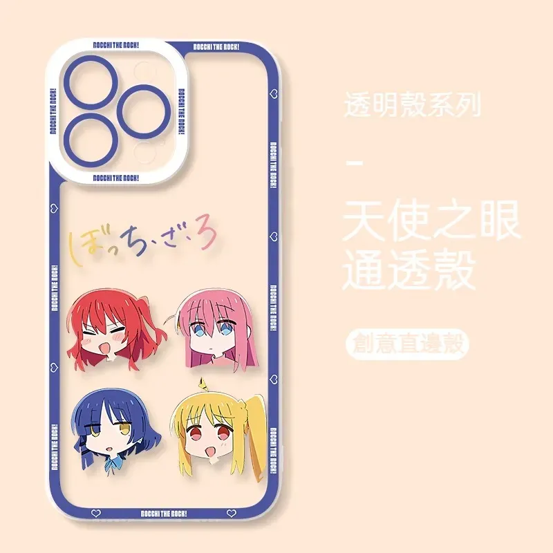 [Copy]蘋果 系列孤獨搖滾天使眼透明防摔軟殼