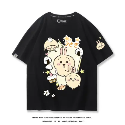 【特價商品！！】 Chiikawa 2025親子情侶男女同款 短T 【折扣買兩件第三件全減免！買二送一 ！買五送二！兩件起送】