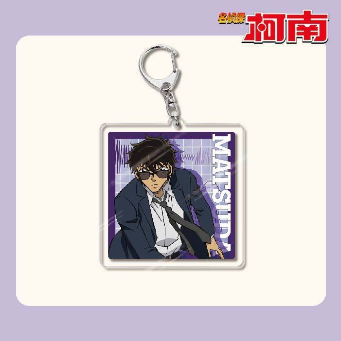 名偵探柯南周邊 灰原哀基德赤井秀一安室透世良真純亞克力鑰匙扣掛飾【單買三件起送】