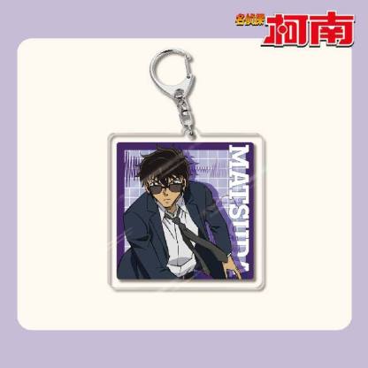 名偵探柯南周邊 灰原哀基德赤井秀一安室透世良真純亞克力鑰匙扣掛飾【單買三件起送】
