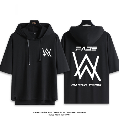 艾倫沃克 Alan Walker 連帽短袖T恤