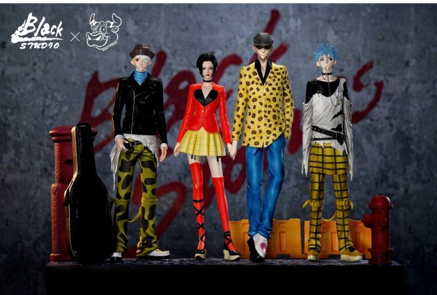 【預購】BLACK×NIUZI工作室 BLACK Stone樂隊（高木泰士/寺島伸夫/岡崎真一）