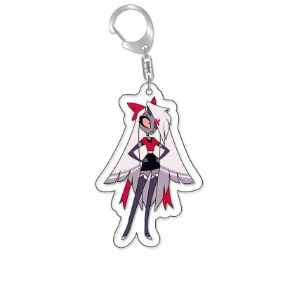 地獄客棧亞克力鑰匙扣 掛件 Hazbin Hotel動漫周邊掛飾【單買三件起送】