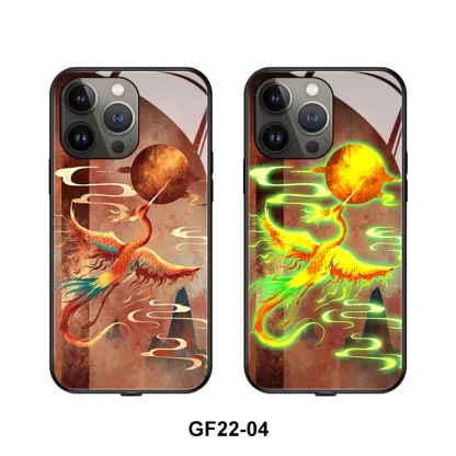 國潮古風來電閃智能發光手機殼