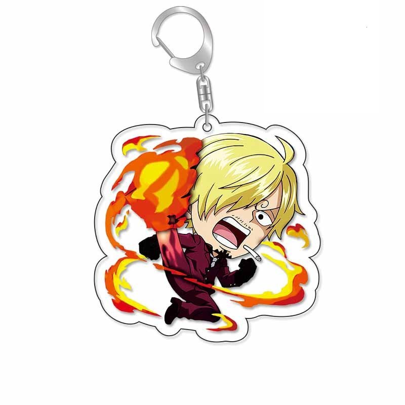 航海王草帽團路飛索隆喬巴羅賓亞力克鑰匙扣 掛飾【單買三件起送】