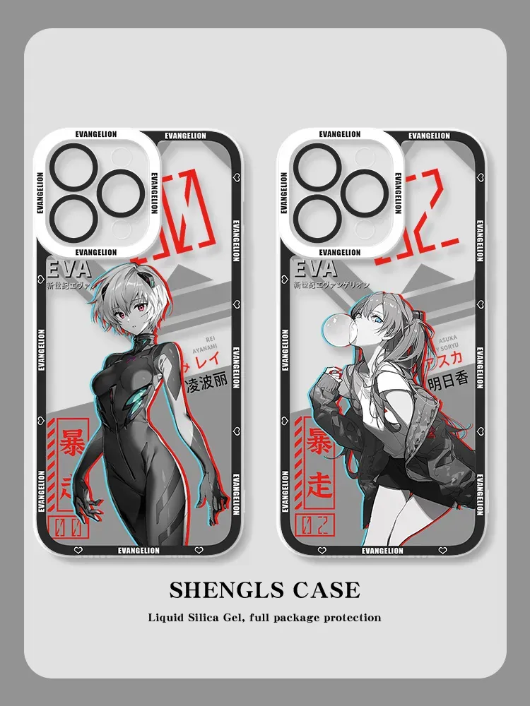 EVA新世紀福音戰士 天使眼透明防摔軟殼